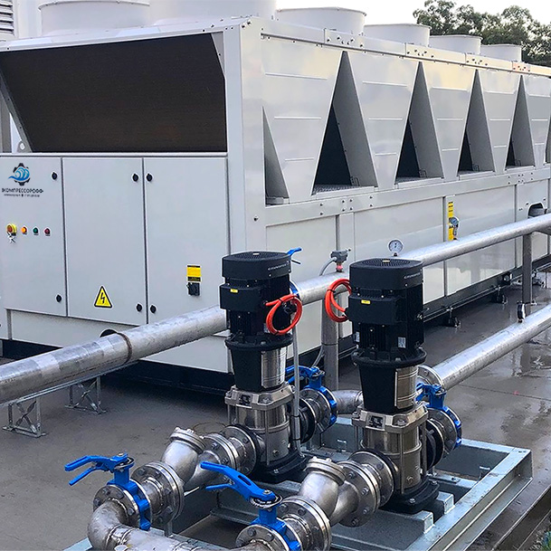 Чиллеры на кровле