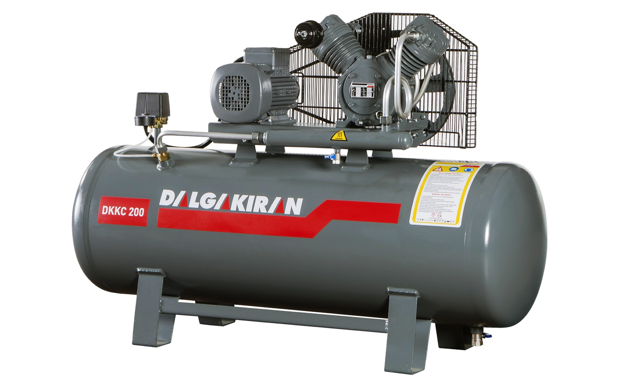 Поршневой компрессор DALGAKIRAN DKKC 200 380 V