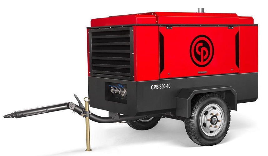 Передвижной компрессор Chicago Pneumatic CPS350-10