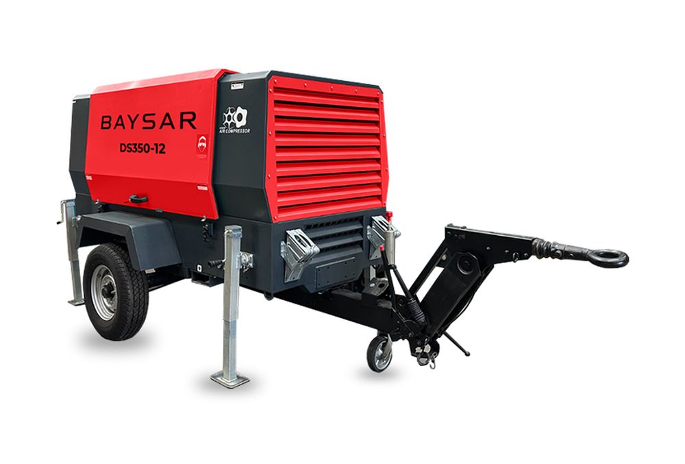 Передвижной компрессор BAYSAR DS350-12D