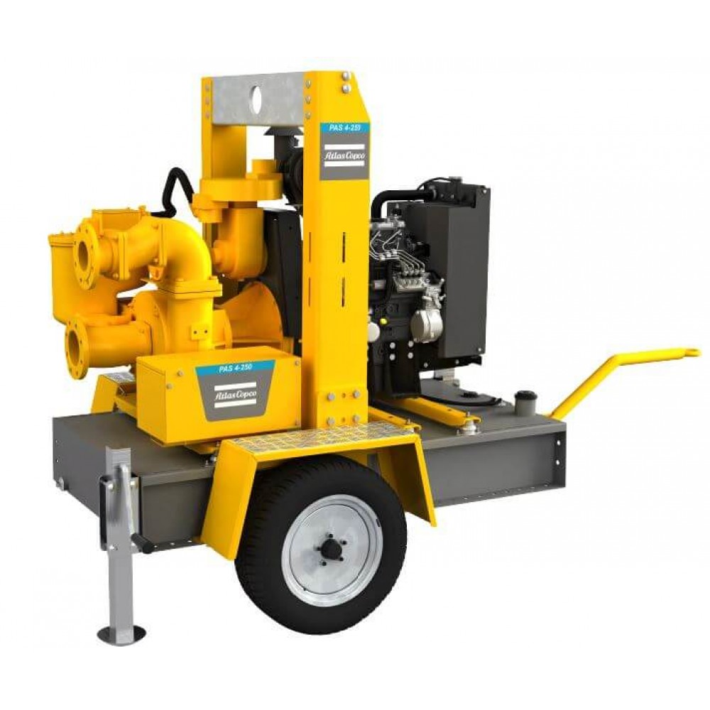 Дизельная мотопомпа VARISCO PAS 100MF 250 FKL17 G11 V20 TRAILER