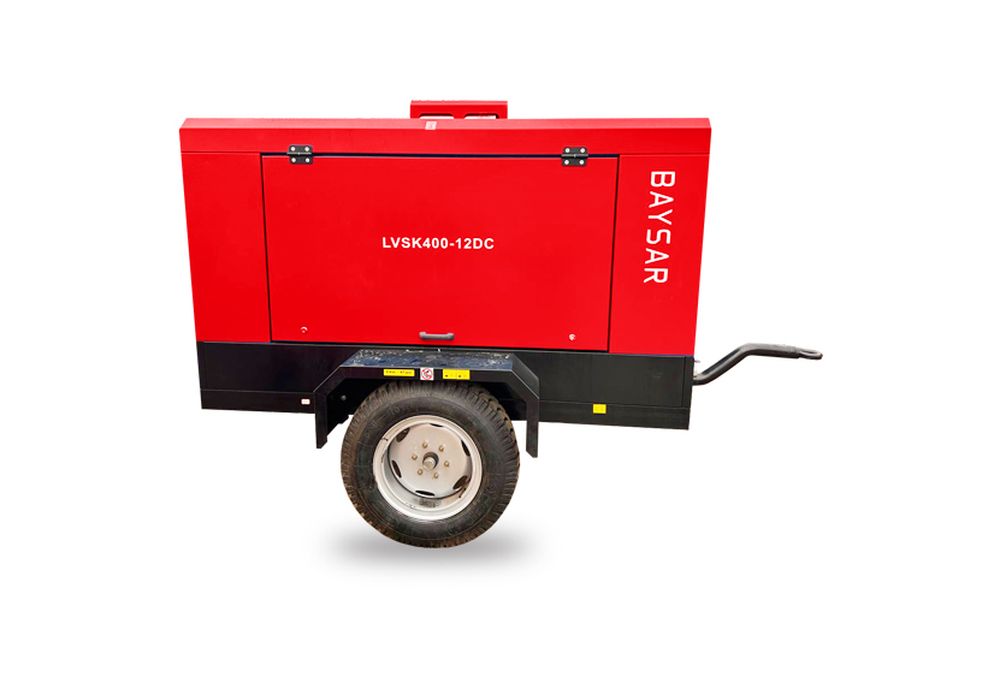 Передвижной компрессор BAYSAR DR400-12