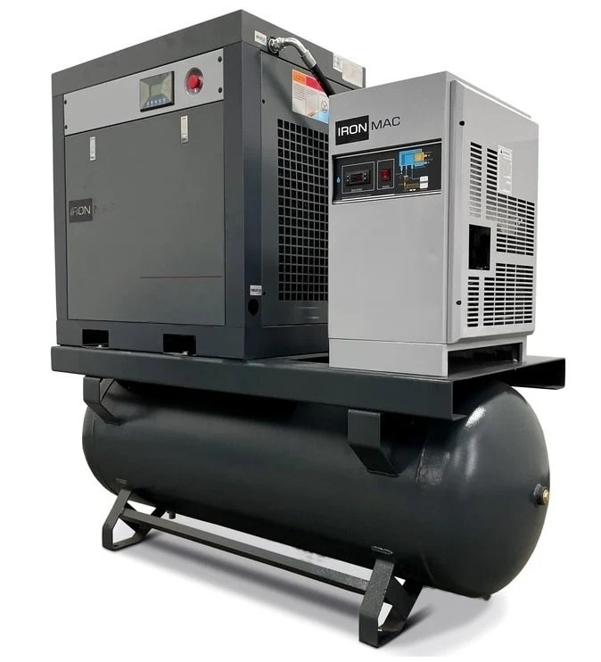 Винтовой компрессор IronMac IC 10/8 B DF 500L (IP54)