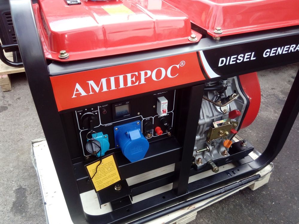 Дизельный генератор АМПЕРОС LDG11000E
