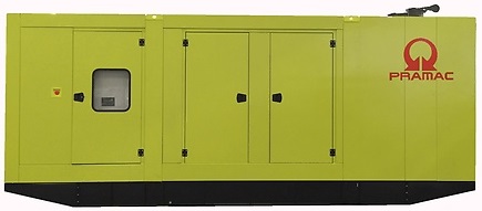 Дизельный генератор Pramac GSW 1100 M в кожухе (миниатюра)