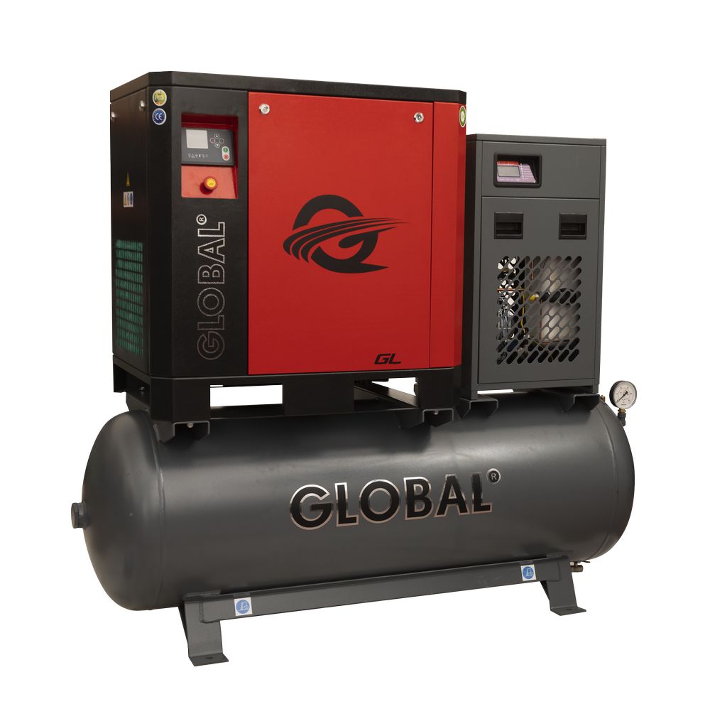 Винтовой компрессор Global GLX11KTK-13