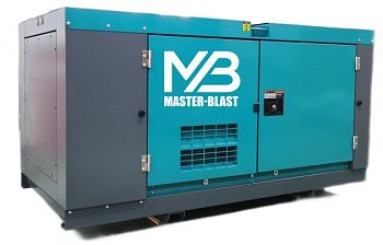 Передвижной компрессор Master Blast MB390B-10+AC