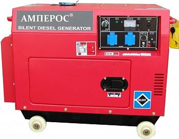 Дизельный генератор АМПЕРОС LDG6000 S-3 с АВР