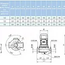 Циркуляционный насос In-Line SAER L-2P 65-160-174. Дополнительное изображение 3