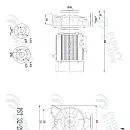 Консольно-моноблочный фланцевый насос PSTG 32-250/75 (N). Дополнительное изображение 2