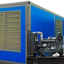 Дизельный генератор EcoPower АД400-T400eco (400 кВт, Woling) в контейнере. Основное изображение