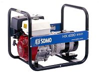 Бензиновый генератор SDMO HX 6000-C (HX 6000 S) (миниатюра)
