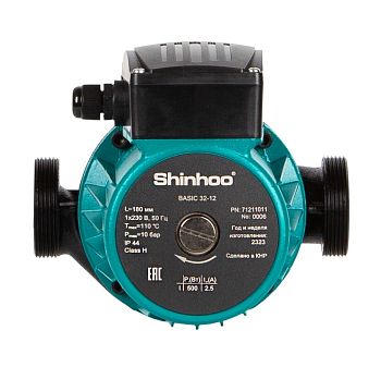 Циркуляционный насос Shinhoo BASIC 25-20 230 1x230V