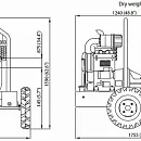 Дизельная грязевая мотопомпа Varisco JD 6-250 G10 FVM06 TRAILER. Дополнительное изображение 2
