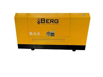 Передвижной компрессор Berg М-6-8