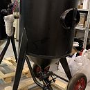 Пескоструйный аппарат DSMG-200 литров с фильтром. Дополнительное изображение 1