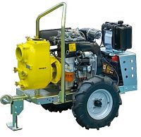 Дизельная мотопомпа VARISCO VAR 4-100 MLD10 G10 TROLLEY (миниатюра)