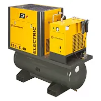 Винтовой компрессор ET-Compressors SL 11-10-410 ES (IP55) с ресивером и осушителем (миниатюра)