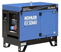 Дизельный генератор SDMO DIESEL 6500 TA SILENCE AVR C5 с АВР (миниатюра)