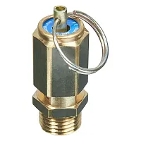 Клапан предохранительный 11 бар 1/4"Air Tek с кольцом ручного сброса VS1411A (миниатюра)