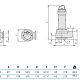 Фекальный насос Zenit DGG 250/2/G65V B0AT. Дополнительное изображение 3