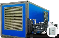 Дизельный генератор EcoPower АД600-T400eco в контейнере с АВР (миниатюра)