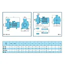 Наcосный агрегат моноблочный резьбовой SAER BP 14C 400V. Дополнительное изображение 3