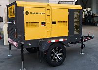 Передвижной компрессор ET-Compressors SD 390T-10 (миниатюра)