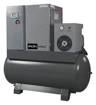 Винтовой компрессор IronMac IC 30/10 DIGI D VSD DF 500L