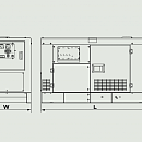 Дизельный генератор Yanmar YEG 150 DSHS-5B. Дополнительное изображение 1
