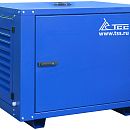 Бензиновый генератор ТСС SGG 9000E3LA в кожухе. Дополнительное изображение 1