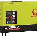 Дизельный генератор Pramac GBW 22 P в кожухе. Основное изображение