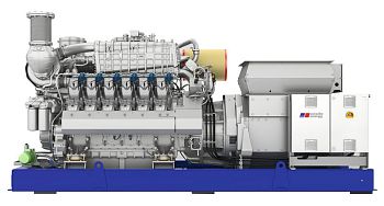 Газопоршневая установка MTU 12V4000 L64