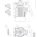 Консольно-моноблочный фланцевый насос PSTG 80-250/550 (N). Дополнительное изображение 2