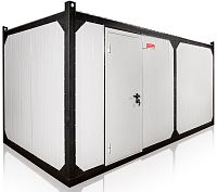 Дизельный генератор Hertz HG 470 DC контейнере (миниатюра)