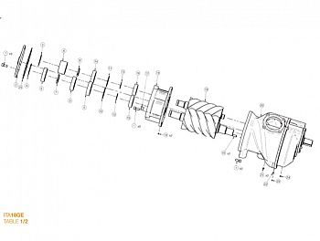 ITA18GR GEAR SHAFТ SЕТ ремкоплект RSCA1800002