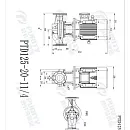 Насос в линию PURITY PTD 125-20/4. Дополнительное изображение 3