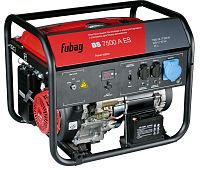 Бензиновый генератор Fubag BS 7500 A ES (миниатюра)