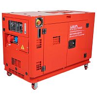 Дизельный генератор HND GE 11000 JQSTD ATS (в шумозащитном кожухе) (миниатюра)