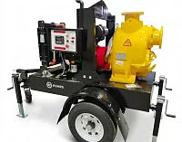 Дизельная мотопомпа ET-PUMPS JD6-250 G10 WPT с двигателем WEICHAI (миниатюра)