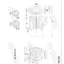 Консольно-моноблочный фланцевый насос PSTG 80-200/300 (N). Дополнительное изображение 2