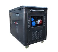 Бензиновый генератор Mitsui Power ZM 12500 SE-3 (миниатюра)