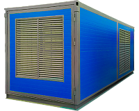 Дизельный генератор EcoPower АД500-T400eco в контейнере (миниатюра)