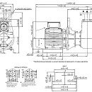 Самовсасывающий насос Varisco JE 4-160 G10 NT20. Дополнительное изображение 2