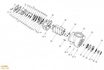 ITA23DR SPRING SEТ ремкоплект RIТA23001800