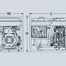 Дизельный генератор Yanmar YDG 6600 TN-5EB2 electric. Дополнительное изображение 1