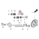 1000490 Клапан выпускной K-180 KOSHIN. Основное изображение