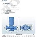 Насос моноблочный в линию PURITY PT 100-270/110. Дополнительное изображение 2