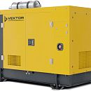 Дизельный генератор Vektor AD-50Y-T400 в кожухе. Основное изображение