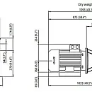Самовсасывающий грязевой электронасос Varisco JE 2-215 G10 ET20. Дополнительное изображение 2
